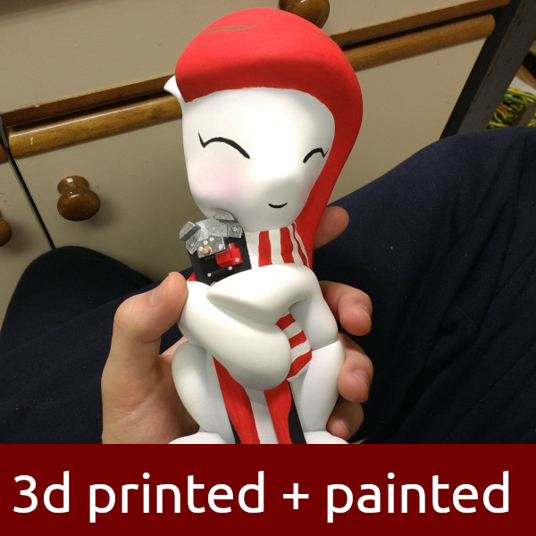 3D printed + painted
